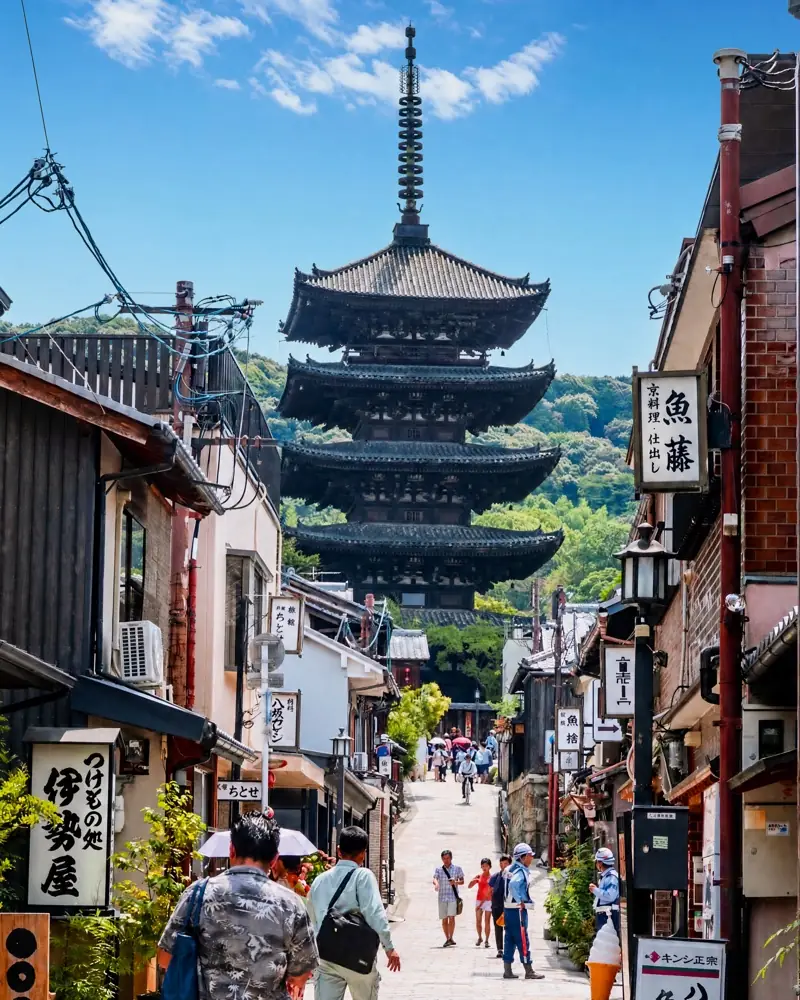 Walking Higashiyama in four morning hours